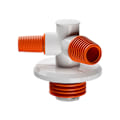 Miniatyrbillede 11 af 11: Opgraderet ABS Triple Connector Langtidsholdbar Alsidig Connector Nem at installere Fleksibel forbindelse til kloakrør null - B