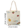 Pikkukuva 3 / 11: Käsilaukku Kännykkälaukku tytöille Naisille Opiskelijoille Monipuolinen Bucket Bag Canvas Bag E
