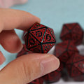 Miniatyrbillede 3 af 11: 10 stk. 20-sidet terning D20 til rollespil, fest, akrylspil, terningspil, klubspil Yellow