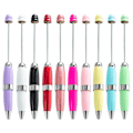 Miniatyrbillede 9 af 11: 6x kuglepen Glatskrivende kuglepen Kuglepen, der kan kugles, gør det selv-beadet pen 1,0 mm signaturpen kontorskoleartikler Candy yellow