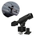 Miniatyrbillede 7 af 10: Fiskebådsstangsholder 360 graders rotation justerbar pakning kajak kano fixer mount