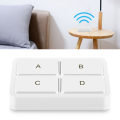 Pikkukuva 2 / 11: 4 Way Scene Controllers -painike ZigBee Scene -seinäkytkimille Tuya Homelle