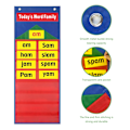 Miniatyrbild 3 av 8: Classroom Word Family Pocket Chart med 217 Word Family Card Word Building Chart