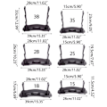 Miniatyrbillede 3 af 11: Samuraisværd Stativ Display To Tiers Sværdholder Display til Katanas 3 layers Big