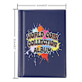 Pikkukuva 3 / 11: Kolikkokokoelma Albumi 120 Pocket Coin Storage Album Kolikkokokoelmakirja Green - 2