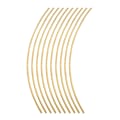 Miniatyrbilde 1 av 11: Gitarbåndtråd, 10 enheter, 1,6 mm 1,8 mm 2,0 mm 2,2 mm 2,4 mm 2,7 mm 2,9 mm Valgfritt 20 Brass