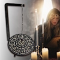 Miniatyrbild 7 av 11: Trähållare för Wiccan-kristaller, ställ för läkande stenar, displayställ Section B