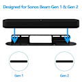 Miniatyrbild 3 av 9: Väggfäste för Soundbar med Monteringsskruvar för Beam Gen 1 Gen 2