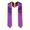 Miniatyrbillede 10 af 11: Graduation Honor Stole 69 tommer Længde Graduation Sash Kirke Ceremoni Sash Stole White