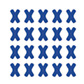 Miniatyrbillede 11 af 11: Cross Smertelindring Sticker Sport Muskel Tape Elastisk Cross Tapes til Arm Muskel Color
