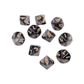 Pikkukuva 1 / 11: Monipuoliset noppakuutiot 15mm RPG-noppakuutiot Perhejuhla Lasten peli Noppakuutiot Kotitalous 8