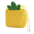 Miniatyrbillede 1 af 11: Headset-lomme møntpung til børnebogstaske vedhæng nøgletaske møntpung Pineapple
