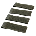 Miniatyrbillede 1 af 10: Taktiske patches fastgørelsesstrips til fastgørelse af patches til 3 tommer høje patches Army Green