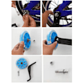 Miniatyrbillede 7 af 11: Udendørs LED Børnecykel Balance Træningshjul Børnecykler Stabilisatorer Green