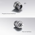 Miniatyrbilde 7 av 7: Camping Gasskomfyr Adapter Connector Drivstoffpåfyllingsadapter Enkelt å bruke