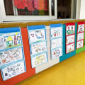 Pikkukuva 7 / 11: Pocket Chart Käytännöllinen ripustuslaukku Haning Seinäarkiston organizer korttikuville Green - 2 squares