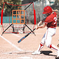 Miniatyrbilde 11 av 11: Hitting Batting Catching Pitching, Baseball Treningsnett Softball Treningsnett White 9 grid target net