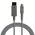 Miniatyrbilde 8 av 8: Spillkonsoll Ladeledning 1.8M USB Type C Strømkabel Grå