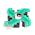 Miniatyrbild 5 av 10: Sanwa Ersättnings-Jlf Joystick Reparations Mikroströmbrytare Kretskort Del TP-MA Montering null - Without iron sheet
