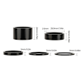 Miniatyrbillede 2 af 11: Aluminiumslegering Headset Spacere Cykler Forgaffel Headset Stam Skiver E