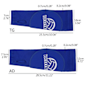 Miniatyrbild 3 av 11: 1 par underarmsskydd volleyboll träningsutrustning handledsskydd skyddsplatta Blue Teenagers