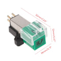 Miniatyrbilde 5 av 10: Universal Erstatningsnål Patron Platespiller Stylus for LP-plater