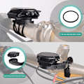 Miniatyrbillede 8 af 11: Cykel Frempind Stopursbeslag Cykler Stopure Styrholder Beslagsbase 20mm bracket set
