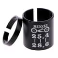 Bike Bicycle Ahead Stem Shim Reducer Conversion Variable Ring Set 25,4 till 28,6 mm
