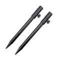 Miniatyrbilde 1 av 10: Fiske Stang Holder Sett Inn Bakken Justerbar Fiske Stang Holder Foldbar Brakett 23 to 30cm