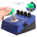 Miniatyrbillede 2 af 11: 10 stk. Universal Guitar Effekt Footswitch Topper Fodnegl Hætte Beskyttende Ærme