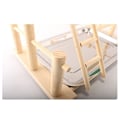 Pikkukuva 7 / 7: Parrot Playground Cage Puulelut Conure Parakeetille Play Rest Ladder Climbille