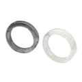 2x Akryl Söta Ringar Set Färgglada Ringar Transparent Stapling Ringar Estetisk