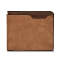 Pikkukuva 1 / 11: Himmeä ohut korttipidike Multi-Slot Card Case Taskulompakko Retro Kolminkertainen kukkaro Light Brown