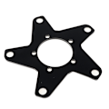 Miniatyrbillede 2 af 10: Bafang Ebike BBS01 BBS02 Cykel Mid Motor Spider Kædekrans Adapter 104B/130BCD Black A