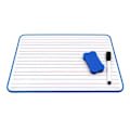 Miniatyrbillede 9 af 11: Dobbeltsidet whiteboard tør sletter hvide tavler til studerende og kontoransatte null - B