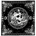 Miniatyrbild 11 av 11: Dekorativ Tarot-duk Häxkonst Bordsduk för Tarotentusiaster B 75x75cm