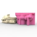 Miniatyrbilde 6 av 11: 3D elefantgips silikonformer Oppbevaringsboksform for å lage sukkulente planter Blomsterpotter Lysholder Oppbevaring av smykker