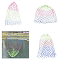 Miniatyrbillede 2 af 11: Nylon Fiske Net Rhombus Meshs Hul Nettings Foldbar Nylon Landing Dip Net WB4 model 60cm