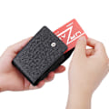 Miniatyrbilde 9 av 11: Fashion Business ID Kredittkort Lommebokholder Navnkort for Case Pocket Organiz Black