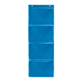 Pikkukuva 1 / 11: Pocket Chart Käytännöllinen ripustuslaukku Haning Seinäarkiston organizer korttikuville Blue - 4 squares