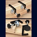 Miniatyrbilde 8 av 11: Oppgradert Woodworking C-klemme Kompakt og bærbar klemme Allsidig og letthåndterlig klemme egnet for vanlige stasjonære maskiner null - B