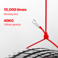Miniatyrbilde 5 av 11: 150W USB TypeC hurtiglading og datakabel Stabil og effektiv lading 2m