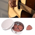 Miniatyrbild 2 av 10: 10 st gitarrplektrum set unik gitarrgåva för bas akustiska gitarrer nybörjare