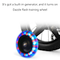 Miniatyrbillede 5 af 11: Udendørs LED Børnecykel Balance Træningshjul Børnecykler Stabilisatorer Blue