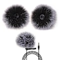 Miniatyrbillede 3 af 10: Mikrofon Vindskærm - Deadcat/Windmuff Pop Filter til DJI MIC Vindskærm