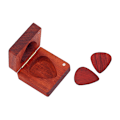 Miniatyrbillede 5 af 11: Guitarplekter opbevaringsboks med guitarplekter guitarplekter guitarplekter holder Rose with 1 padding