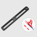 Miniatyrbilde 5 av 11: Sykkel Flaskeholder Adapter Monteringsbase Sykler Alt Posisjon Burmontering Black