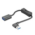 Slitstark USB3.0-förlängningskabel Snabbare datakabel Snabbladdningskablar
