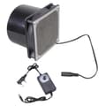 Effektiv 120 mm dobbelt kugleleje blæser 12V variabel hastighed køleventilator