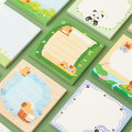 Miniatyrbillede 7 af 11: 5 stk tegneserie Panda Sticky Note Anamal Memoer Sticky Pad Skoleartikler til pige null - G